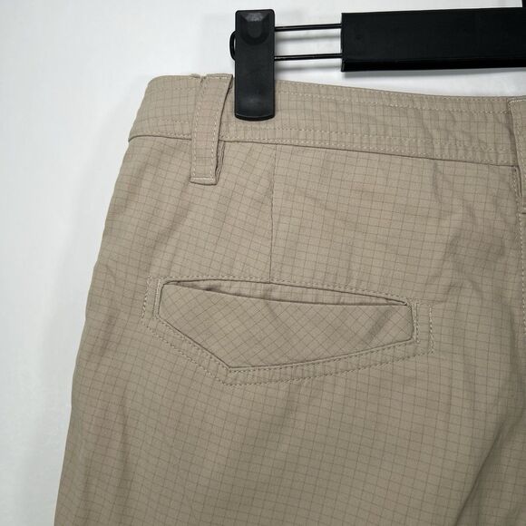 Lululemon Chino Shorts Mens Size 32 Tan Khaki 5 Pocket Performance 10” Inseam - Picture 11 of 14